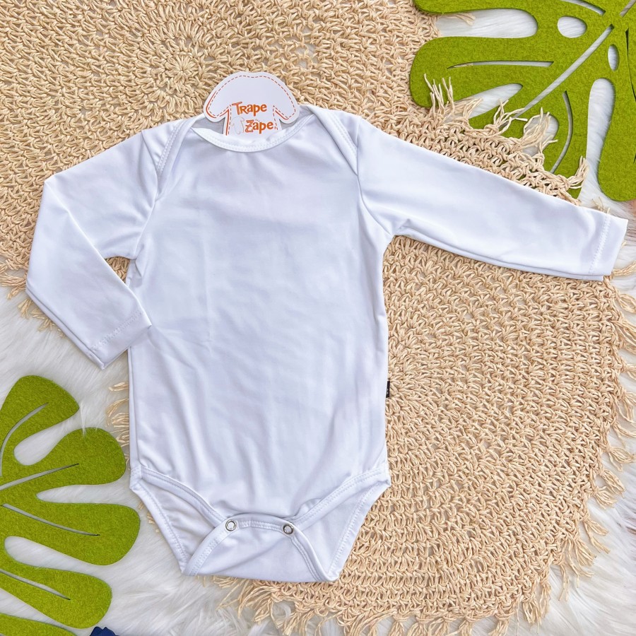 Body Térmico Manga Longa - Branco